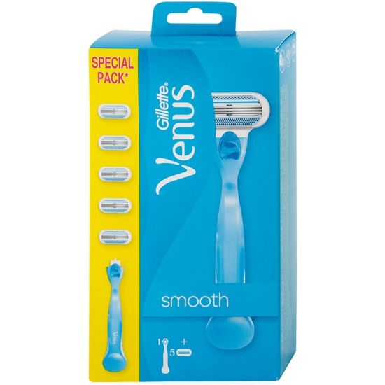 Gillette Venus Smooth Scheersysteem incl 5 Mesjes