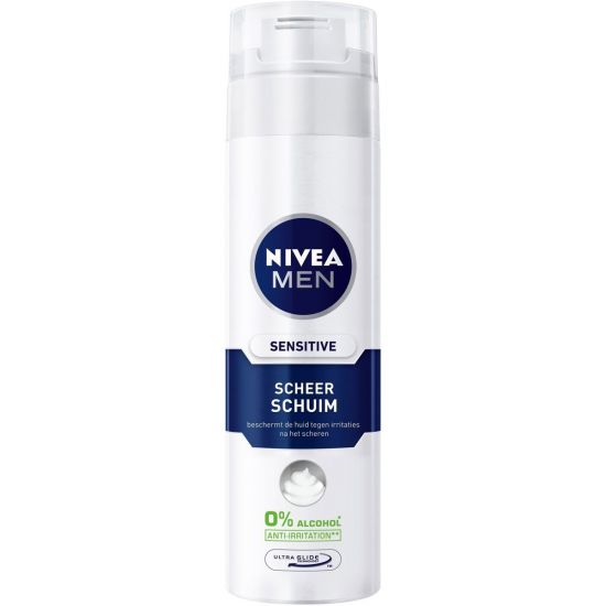 Nivea For Men Scheerschuim 200ml Sensitive