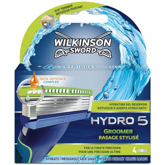 Wilkinson Hydro 5 Groomer Scheermesjes 4 Stuks