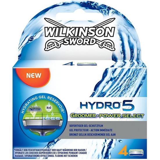 Wilkinson Hydro5 Power Select & Groomer 4 pack