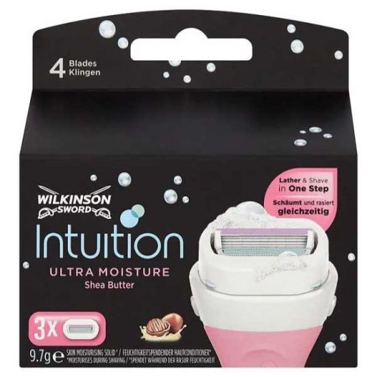 Wilkinson Intuition Ultra Moisture Shea Butter Mesjes 3 pack