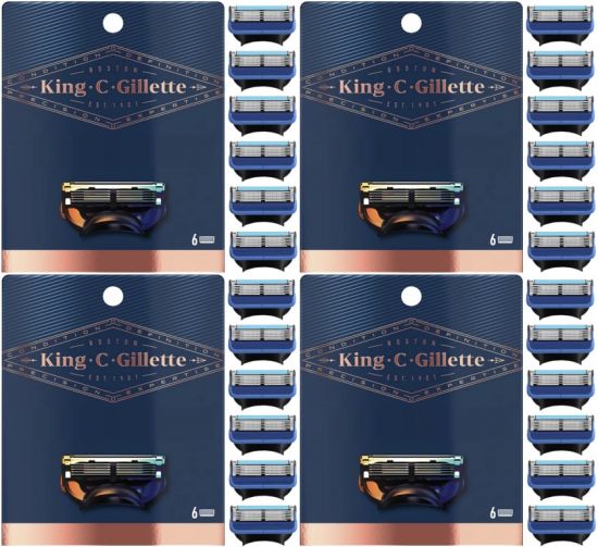 King C Gillette 24 Fusion scheermesjes