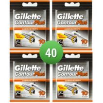 Gillette Combi Scheermesjes Contour Plus 40 mesjes