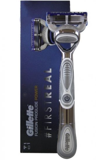 Gillette Fusion Proglide Power Chrome Apparaat incl 1 mesje en batterij