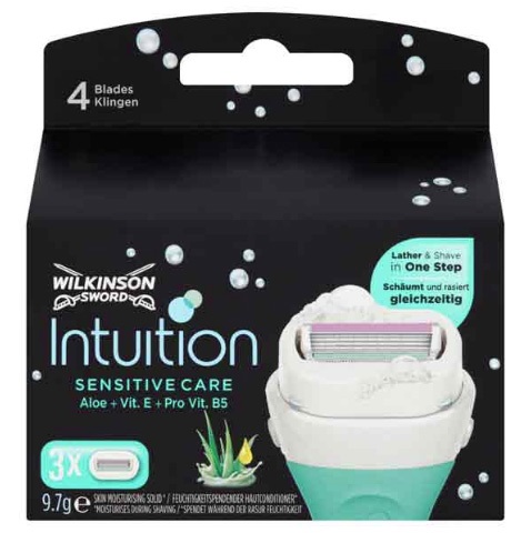 Dagaanbieding - Wilkinson Intuition Mesjes Sensitive 3 pack dagelijkse aanbiedingen
