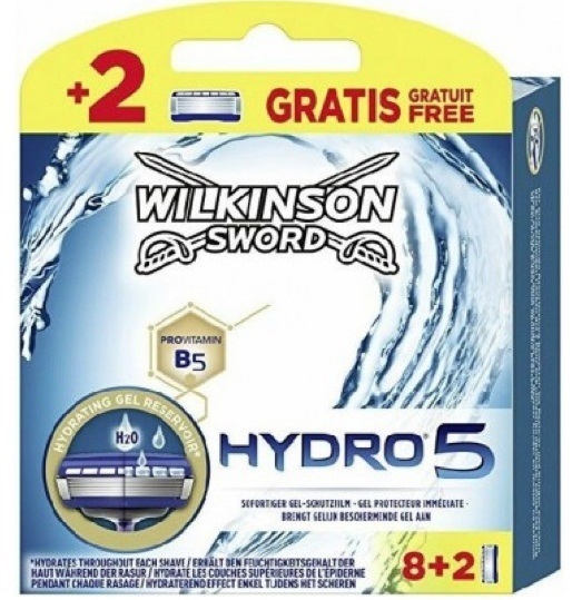Dagaanbieding - Wilkinson Hydro 5 Mesjes 8 + 2 stuks dagelijkse aanbiedingen