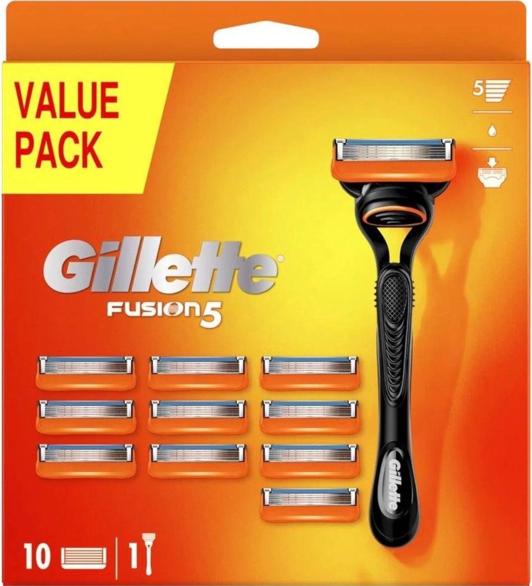 Dagaanbieding - Gillette Fusion5 Houder incl 11 Mesjes dagelijkse aanbiedingen
