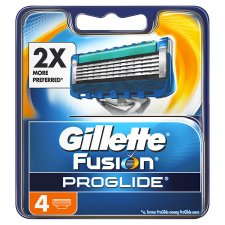 Dagaanbieding - Gillette Fusion Proglide Scheermesjes 4 stuks dagelijkse koopjes