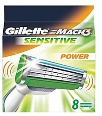 Dagaanbieding - Gillette Mach3 Power Sensitive Scheermesjes 8 pack dagelijkse aanbiedingen