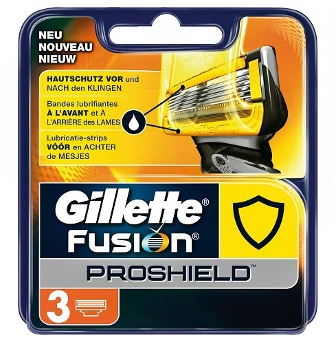 Dagaanbieding - Gillette Fusion ProShield scheermesjes 3 stuks dagelijkse aanbiedingen