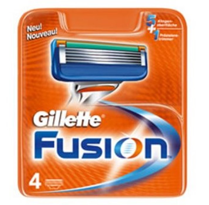 Dagaanbieding - Gillette Fusion Scheermesjes 4 stuks dagelijkse aanbiedingen