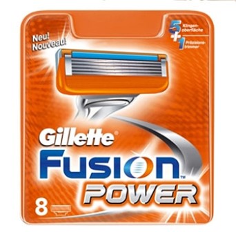 Dagaanbieding - Gillette Fusion Power Scheermesjes 8 stuks dagelijkse aanbiedingen