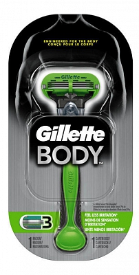 Gillette Men Body Scheerapparaat Stuk
