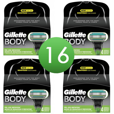 Gillette Combi Body 16 stuks