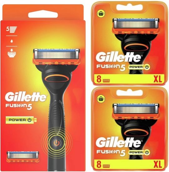 Gillette Combi Fusion5 Power Scheersysteem incl 18 Mesjes