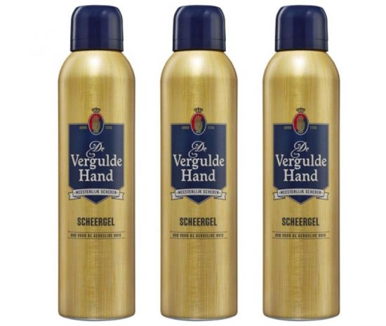 De Vergulde Hand Combi 3x 200ml Scheergel