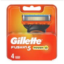 Gillette Fusion5 Power Scheermesjes 4 Stuks