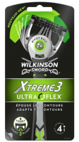 Wilkinson Xtreme3 Ultra Flex 4 Wegwerp Scheermesjes