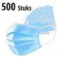 Wegwerp Mondkapjes 3-laags Blauw 500 Stuks