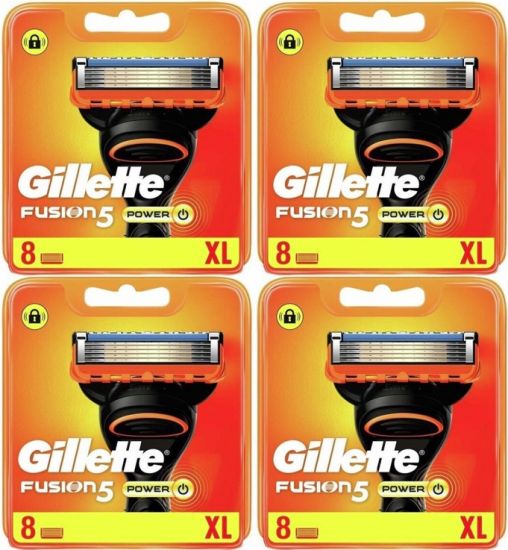 Gillette Fusion5 Power Scheermesjes 32 Stuks