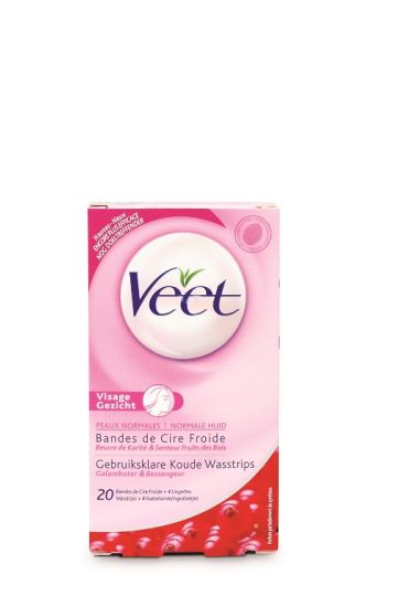 Veet Strips Gevoelige Huid Gezicht