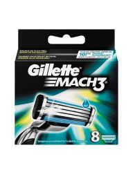 Gillette Mach3 Scheermesjes 8 Stuks Pack