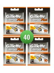 Gillette Combi Scheermesjes Contour Plus 40 mesjes