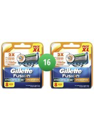 Gillette Combi Scheermesjes Fusion ProGlide Power 16 mesjes (2x8)