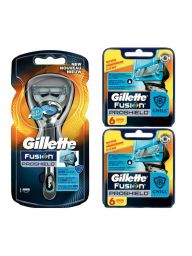 Gillette Combi Fusion ProShield CHILL Scheersysteem incl 13 mesjes