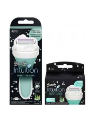 Wilkinson Combi Intuition Sensitive Care Houder incl 4 mesjes