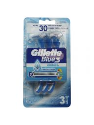 Gillette Blue 3 Cool Wegwerpmesjes 3 Stuks