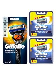Gillette Combi Fusion ProGlide Flexball Scheersysteem incl 17 Mesjes