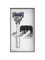 Gillette SkinGuard Scheersysteem + Magnetische Standaard Giftset Premium Edition