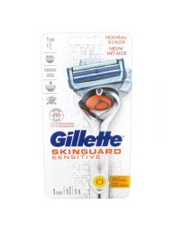 Gillette SkinGuard Sensitive Power Flexball Scheersysteem incl 1 Mesje