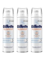 Gillette SkinGuard Sensitive Scheerschuim 3x250ml