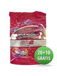 Wilkinson Extra2 Beauty 20+10 Stuks