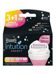 Wilkinson Intuition Variety Scheermesjes 4 Stuks (3+1 GRATIS)