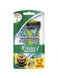 Wilkinson Xtreme3 Comfort+ Sensitive 8 wegwerpscheermesjes