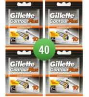 Gillette Combi Scheermesjes Contour Plus 40 mesjes