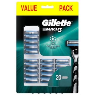 Gillette Mach3 20 scheermesjes