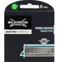 Wilkinson Quattro Titanium Sensitive Mesjes 8 stuks