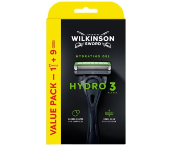 Wilkinson Hydro3 Houder incl 9 Mesjes