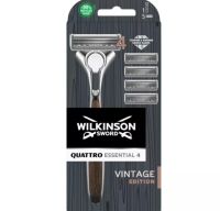 Wilkinson Quattro Vintage scheersysteem incl 5 scheermesjes
