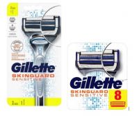 Gillette SkinGuard Sensitive Houder incl 10 mesjes