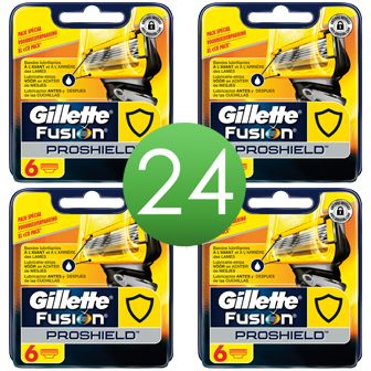 werkzaamheid Lijkt op brandstof Gillette Fusion ProShield Mesjes 24 stuks Aanbieding!| ShaveSavings.com  ShaveSavings.com