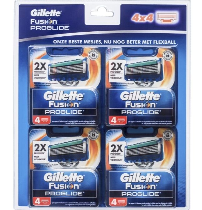 Gillette Fusion ProGlide 16 mesjes | ShaveSavings.com ShaveSavings.com
