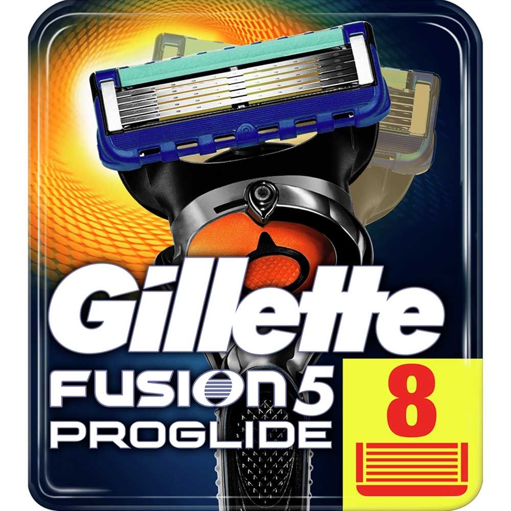 Baan Halloween Beweging Gillette Fusion5 ProGlide 8 Mesjes Aanbieding!| ShaveSavings.com  ShaveSavings.com