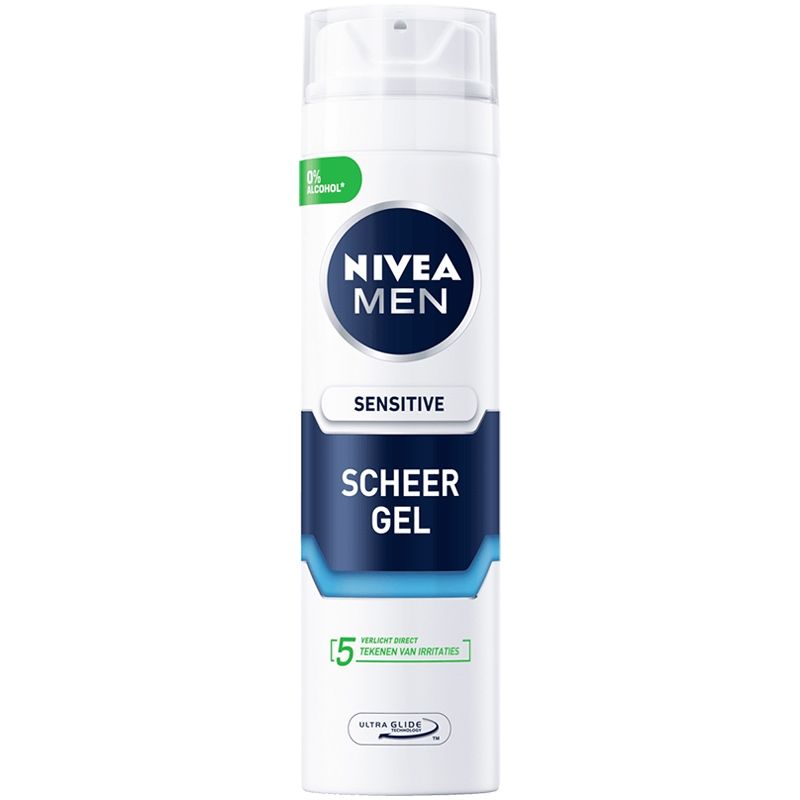 Messing scheepsbouw accu Nivea For Men Scheergel 200ml Sensitive ShaveSavings.com