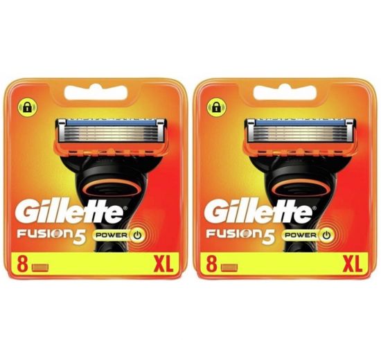 Gillette Fusion5 Power Scheermesjes 16 Stuks