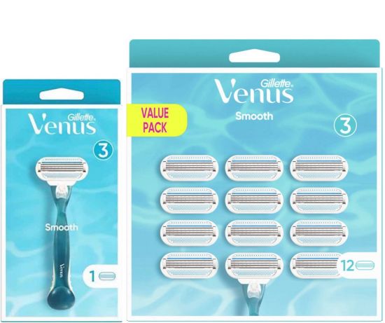 Gillette Combi Venus Scheersysteem incl 1 + 12 mesjes